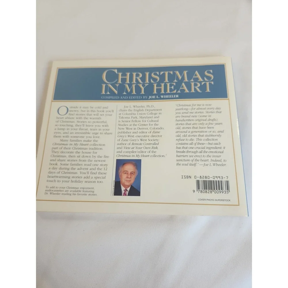Lot Of 4 Christmas‎ In My Heart Books 1 2 3 4 By Joel L. Wheeler